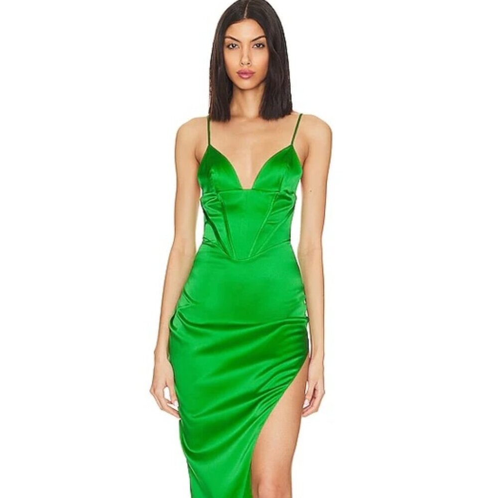 Ser.O.Ya Jamila Silk Corset Dress